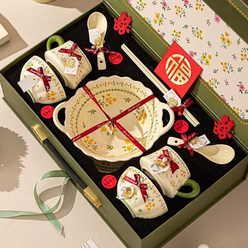 Spring Ceramic Tableware Set tableware view 4