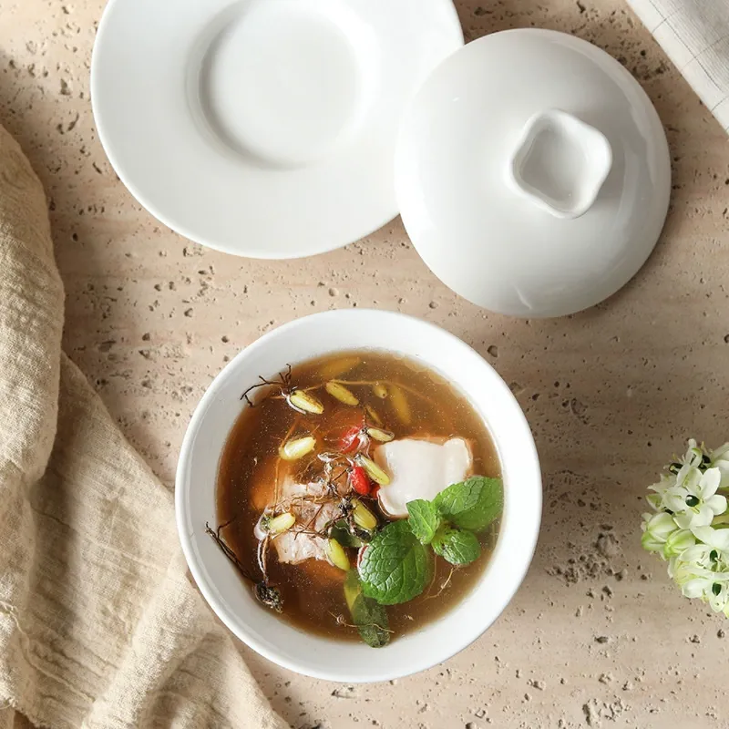 Porcelain Double Boiler Bowl tableware view 3