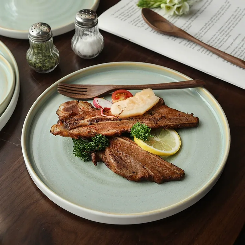 Ceramic Steak Plate