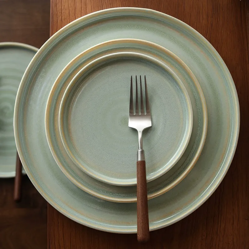 Ceramic Steak Plate tableware view 3