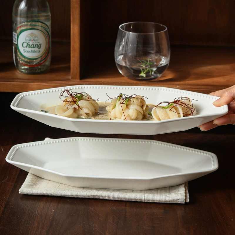 طبق سمك من البورسلين tableware view 3