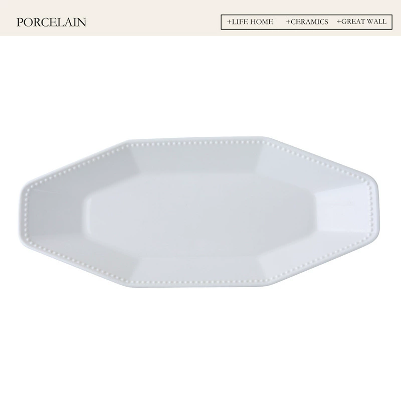 طبق سمك من البورسلين tableware view 5