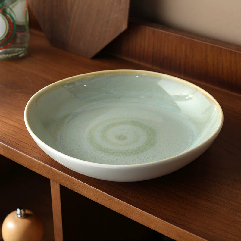 Prato de sopa de cerâmica tableware view 4