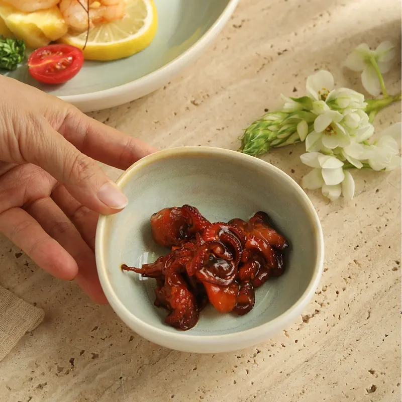 Cuenco de arroz de cerámica tableware view 3
