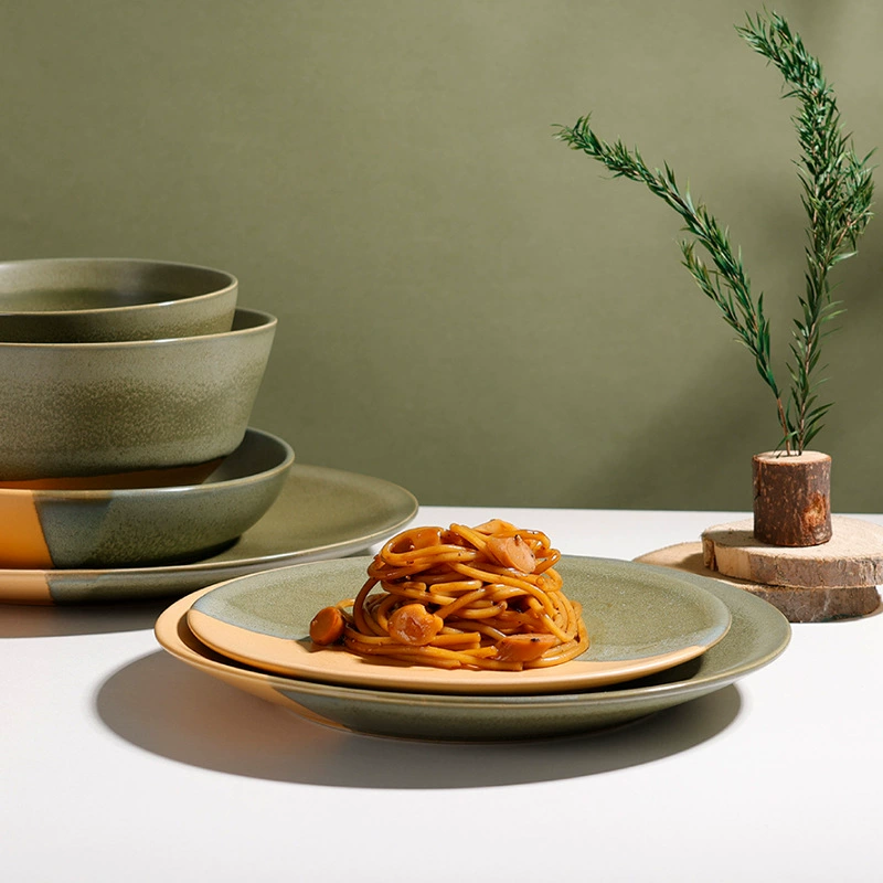 Assiette à petit-déjeuner en céramique tableware view 4