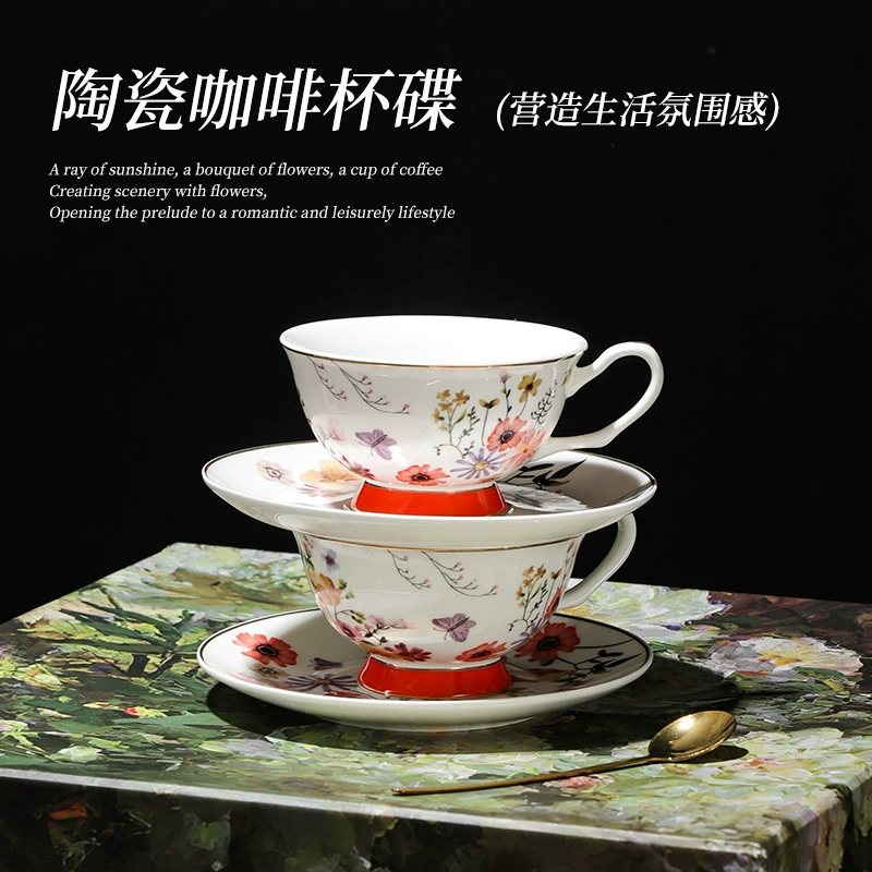 Coffret cadeau de tasse à café en céramique tableware view 2
