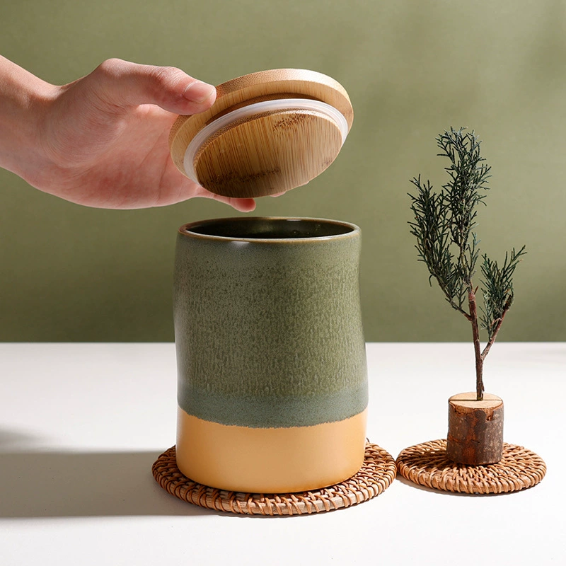 Ceramic Storage Jar with Lid