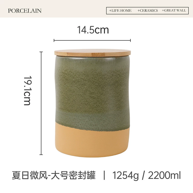 Ceramic Storage Jar with Lid tableware view 6