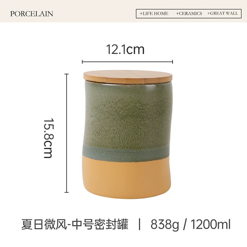 Ceramic Storage Jar with Lid tableware view 7