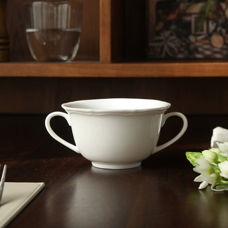 Porcelain Coffee Pot and Milk Jug Set tableware view 3