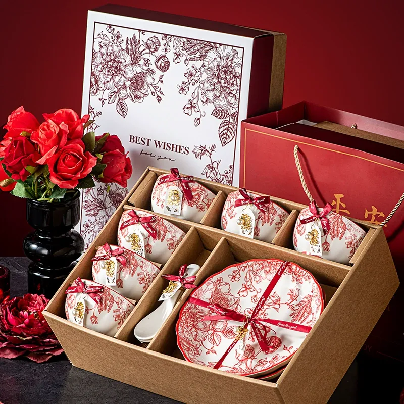 Service de vaisselle en céramique de mariage tableware