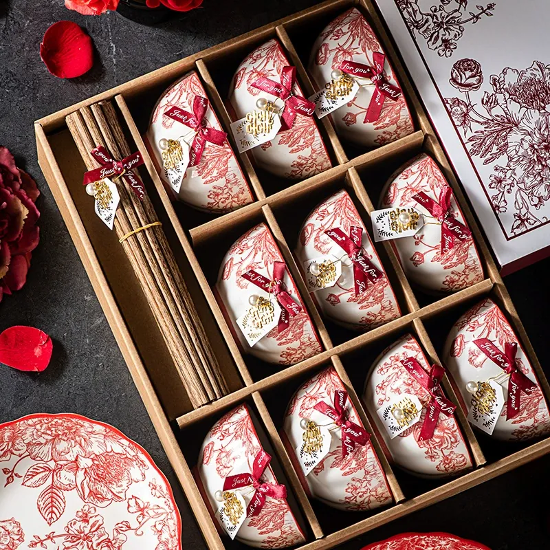 Service de vaisselle en céramique de mariage tableware view 2