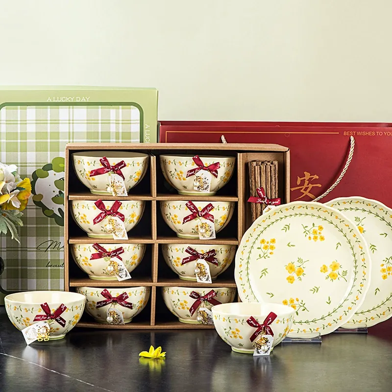 Cream Ceramic Tableware Set tableware view 4