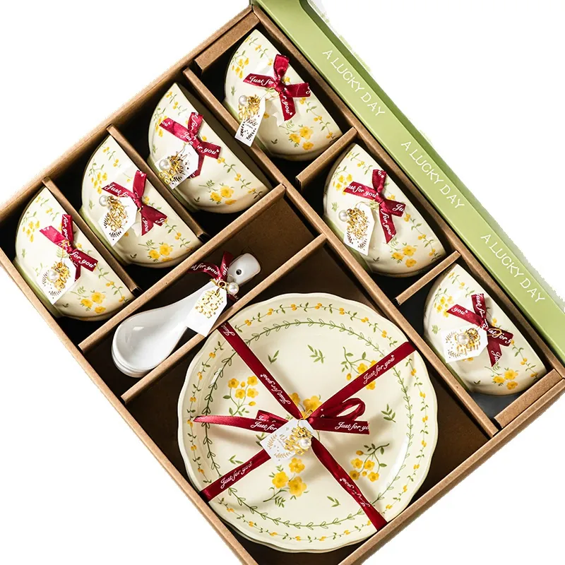Cream Ceramic Tableware Set tableware view 5