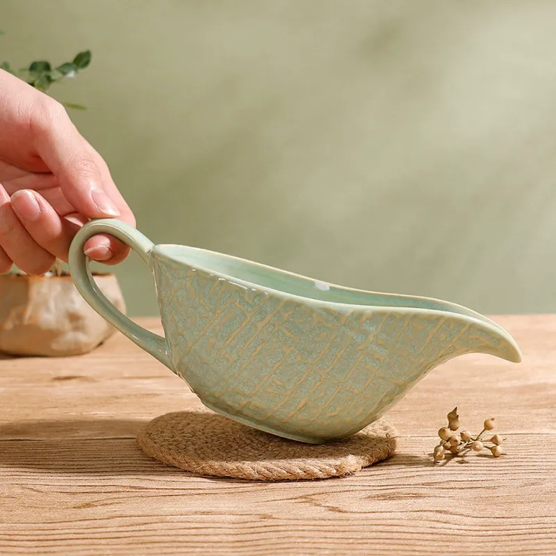 Ceramic Sauce Pitcher tableware view 3