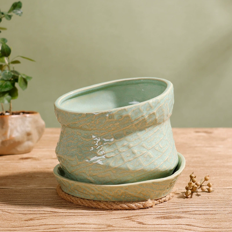 Ceramic Flower Pot tableware view 2