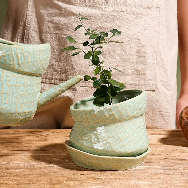 Ceramic Flower Pot tableware view 4