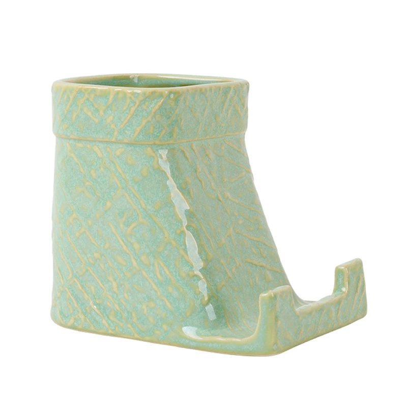 Ceramic Pen Holder with Phone Stand tableware view 5