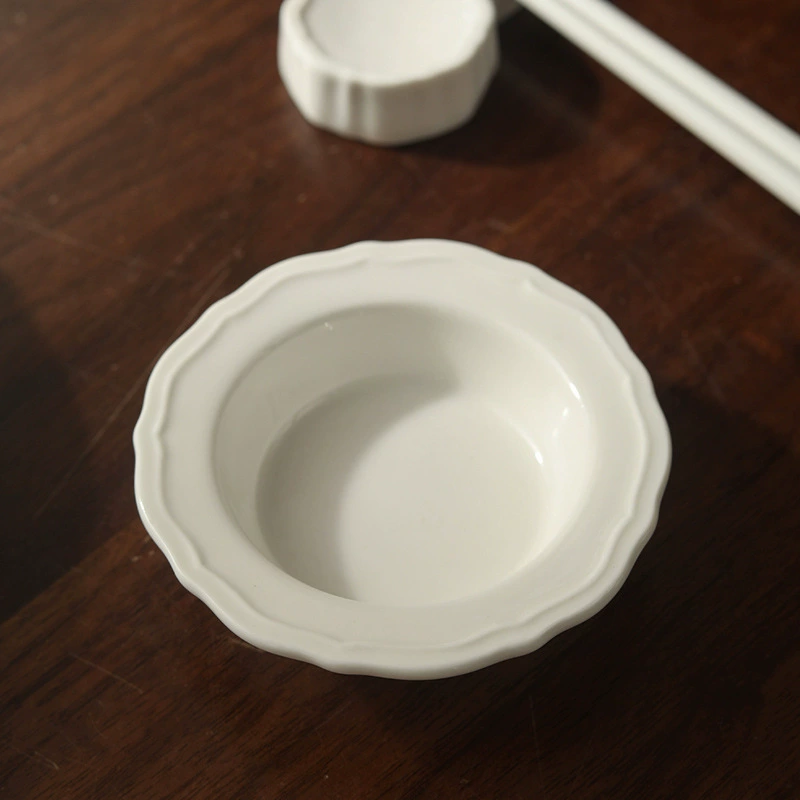 Porcelain Dipping Sauce Dish tableware view 3