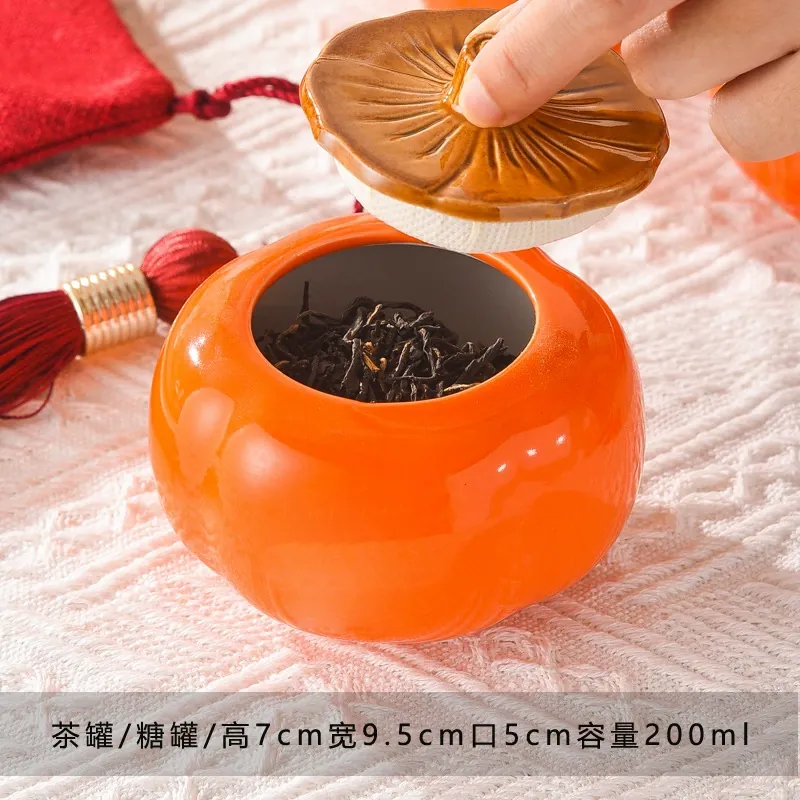 Ceramic Tea Canister tableware view 7