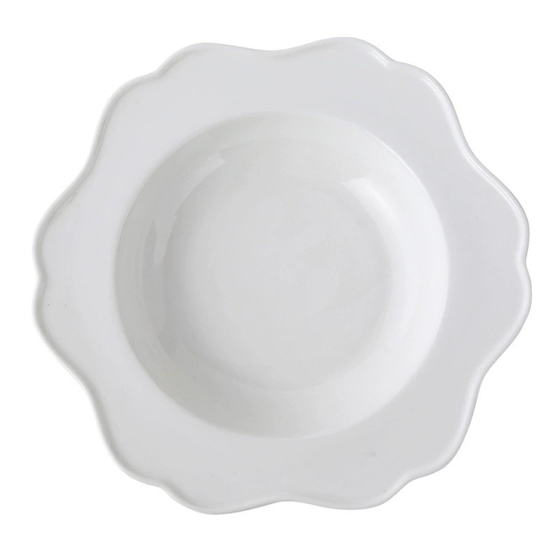 European White Soup Plate tableware view 5