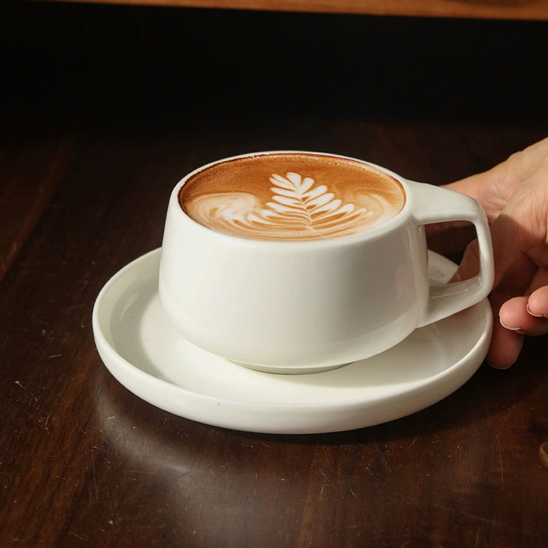 White Coffee Cup Set