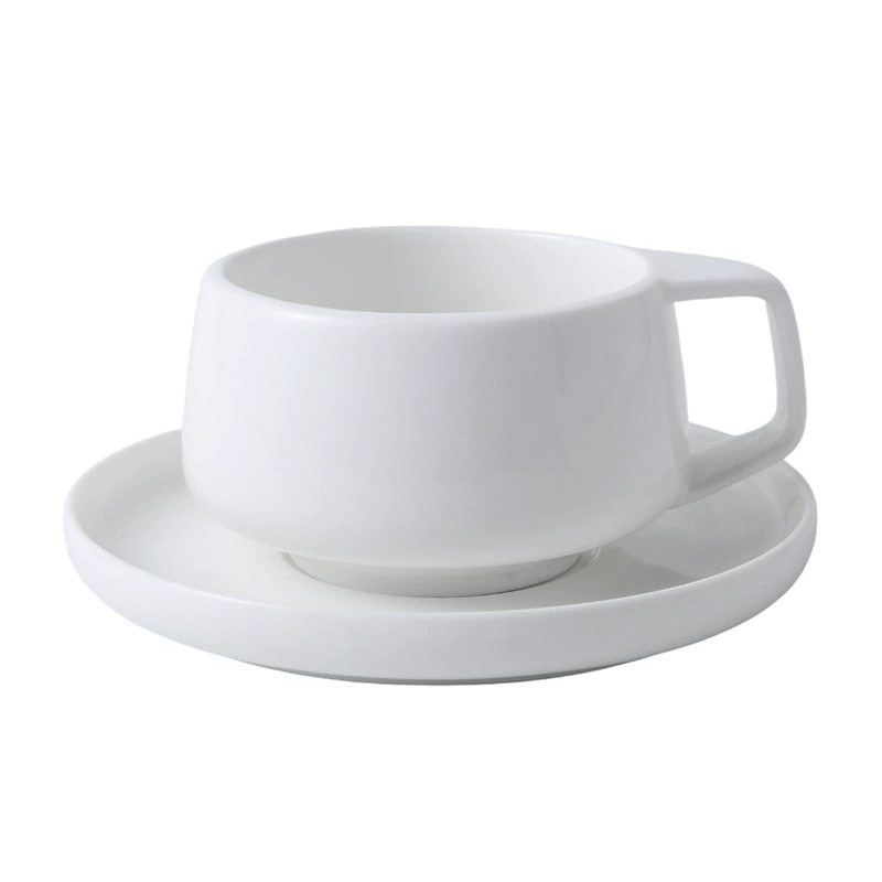 White Coffee Cup Set tableware view 5