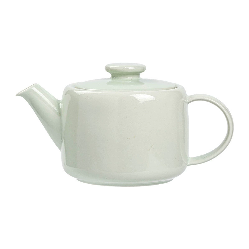Minimalist Ceramic Teapot with Lid tableware view 5
