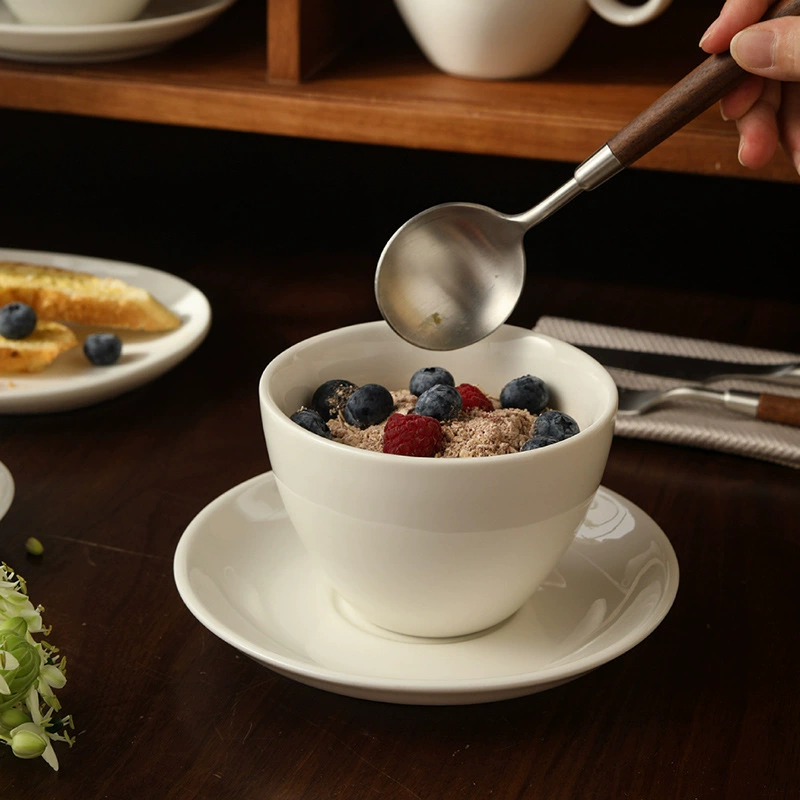 White Coffee Cup Set tableware view 3