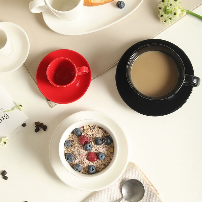 Three-Color Espresso Cup Set tableware view 2