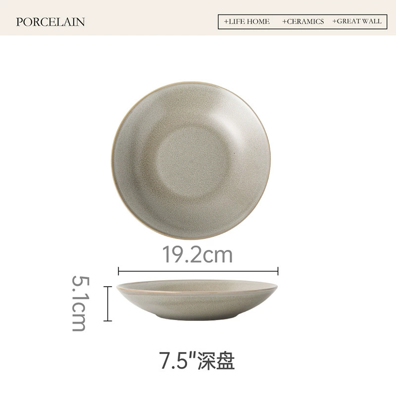 Салатник из керамики tableware view 9