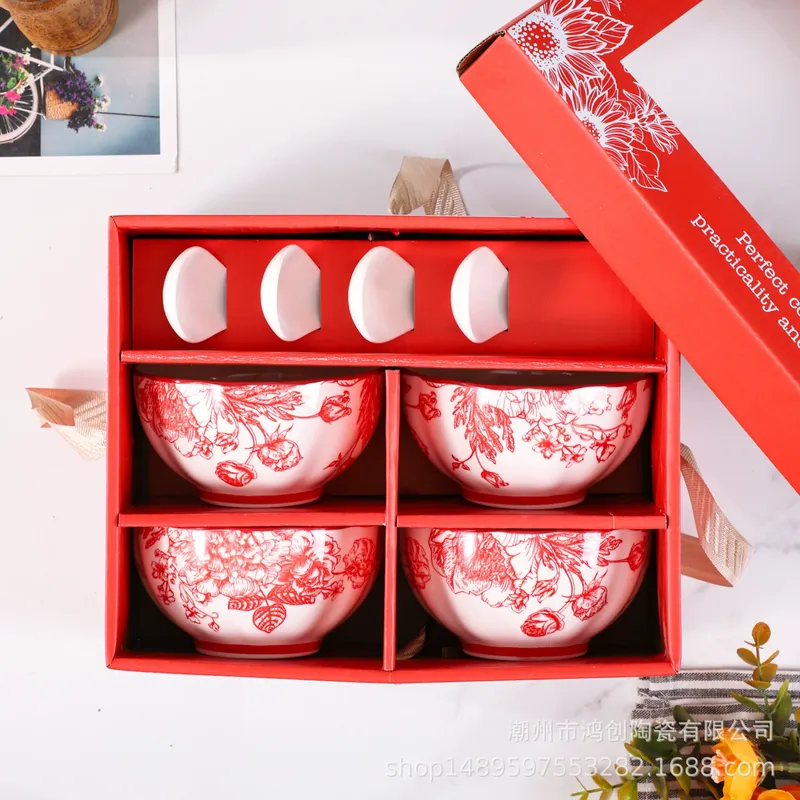 Porcelain Dinnerware Set Gift Box tableware view 7