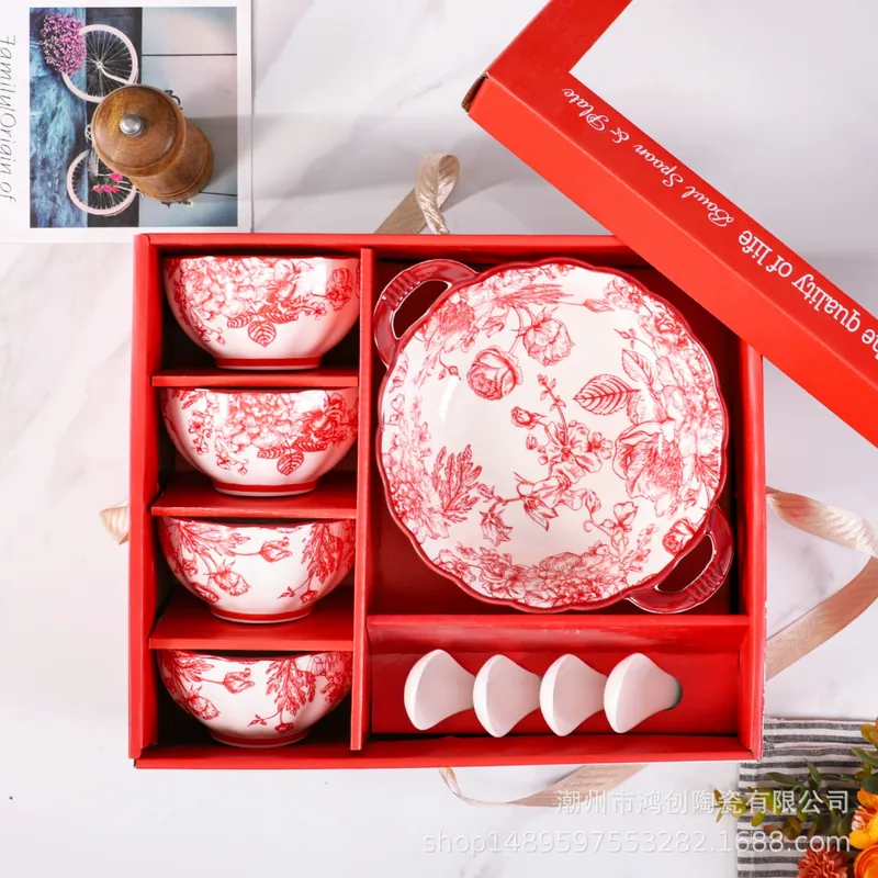 Porcelain Dinnerware Set Gift Box tableware view 8