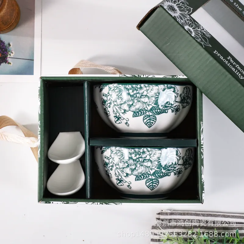 Porcelain Dinnerware Set Gift Box tableware view 9
