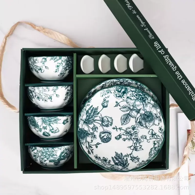 Porcelain Dinnerware Set Gift Box tableware view 12