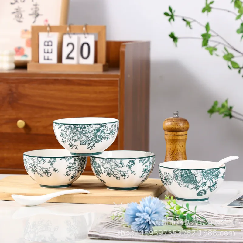 Porcelain Dinnerware Set Gift Box tableware view 3