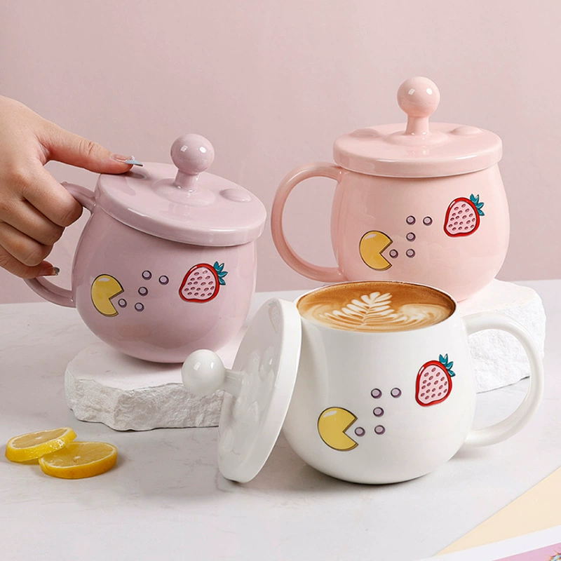 Cartoon Strawberry Mug