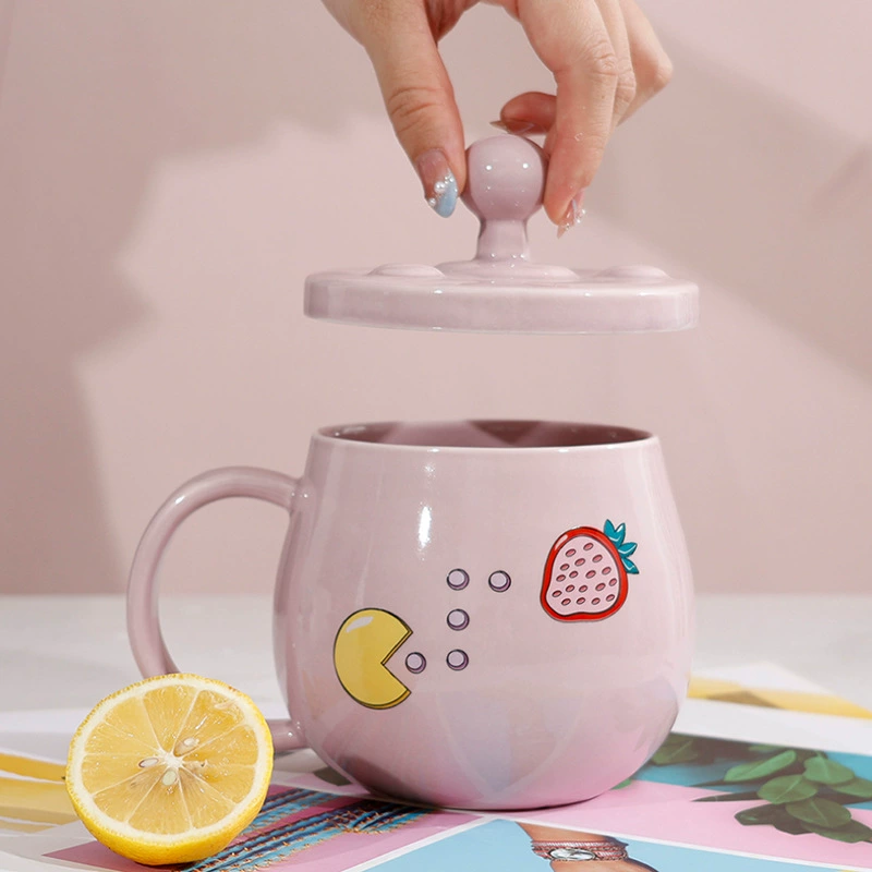 Cartoon Strawberry Mug tableware view 2