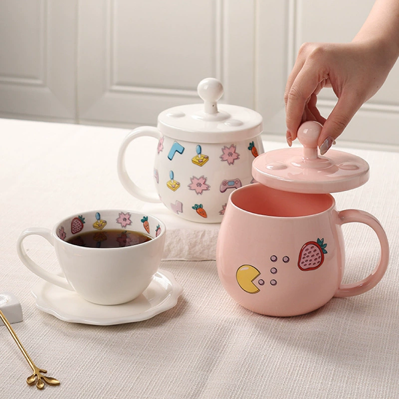 Cartoon Strawberry Mug tableware view 4