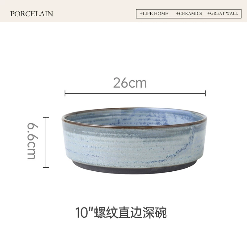 Blue Thread Sushi Plate tableware view 8