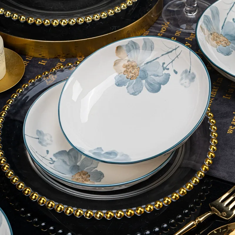 Japanese Style Porcelain Dinnerware Set tableware view 2