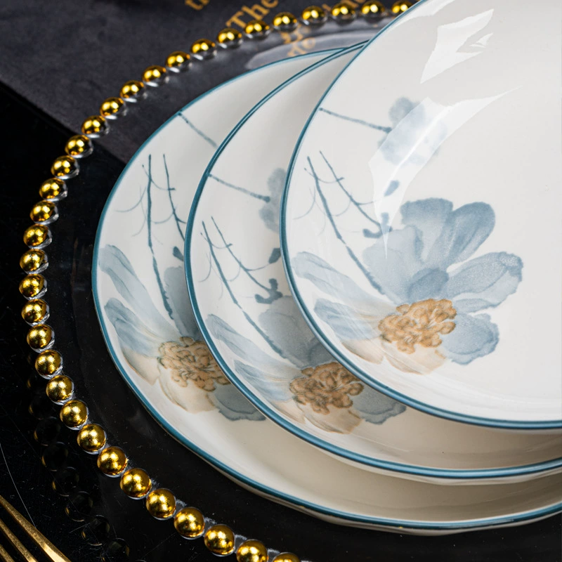 Japanese Style Porcelain Dinnerware Set tableware view 4