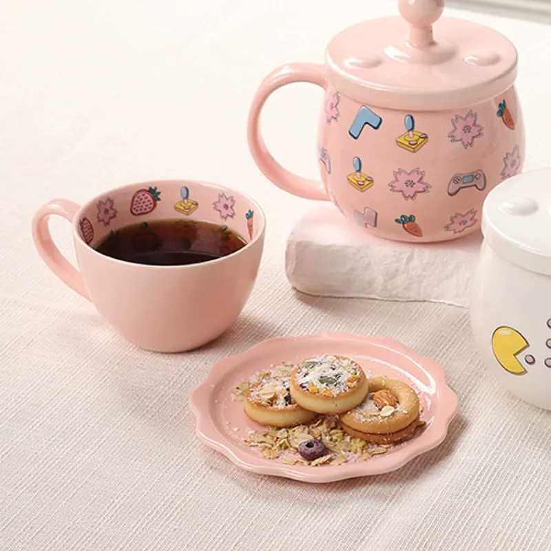 Cartoon Strawberry Mug tableware view 3