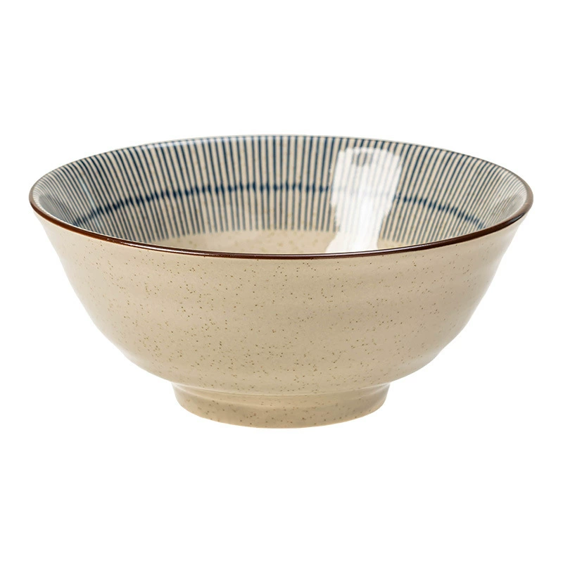 Japanese Style Ceramic Ramen Bowl tableware view 5