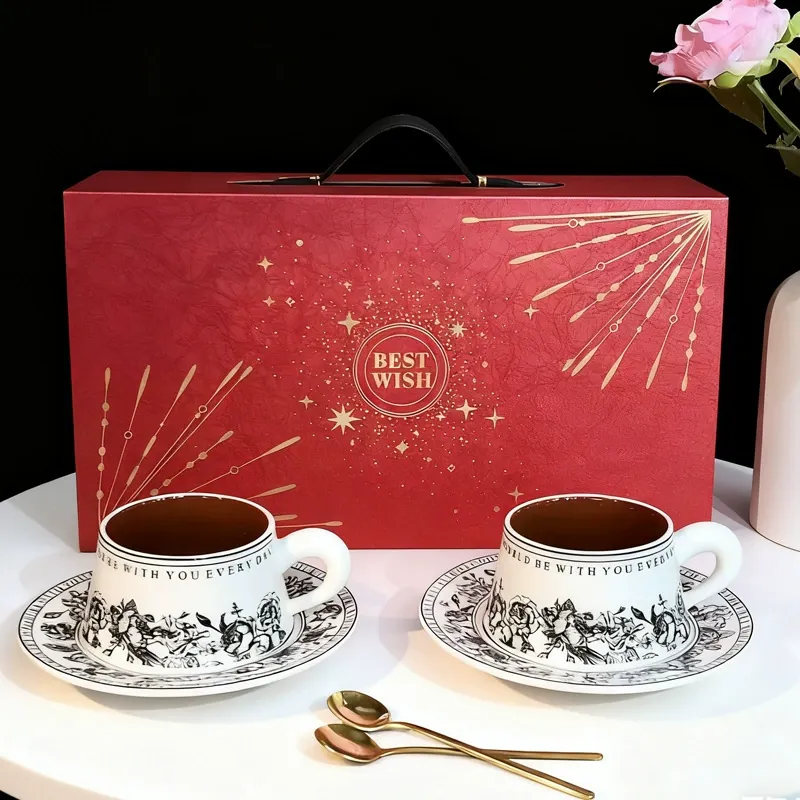 Tasse et soucoupe en céramique vintage tableware view 7