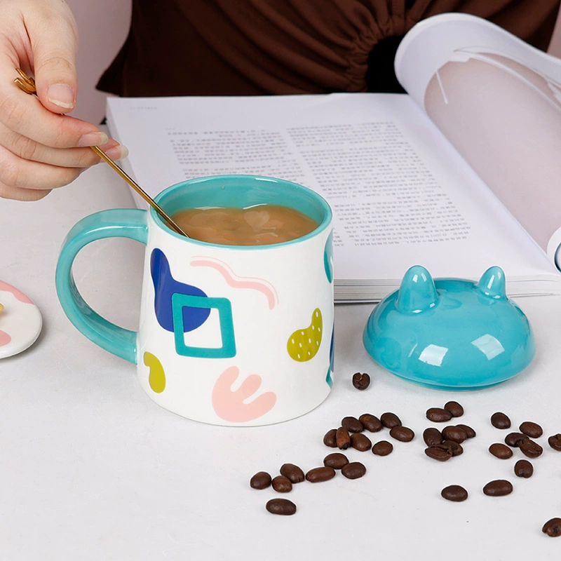 Rabbit Ear Ceramic Mug tableware view 3