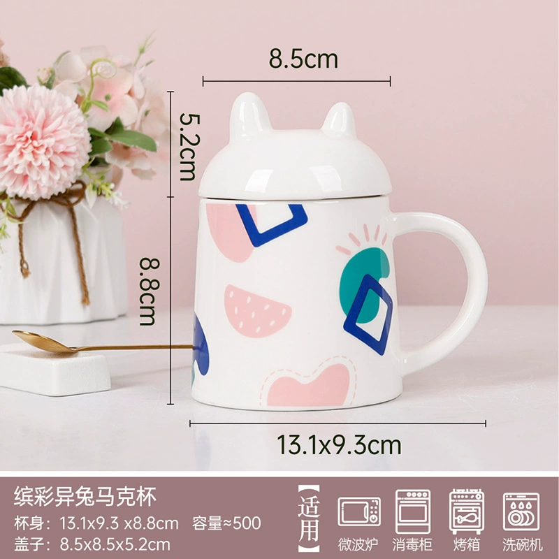 Rabbit Ear Ceramic Mug tableware view 6