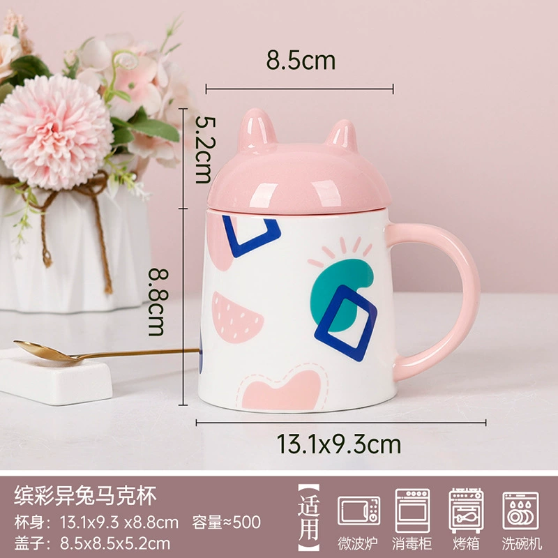 Rabbit Ear Ceramic Mug tableware view 7