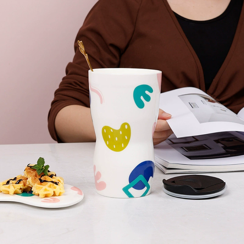 Cartoon Double-Wall Mug tableware view 2