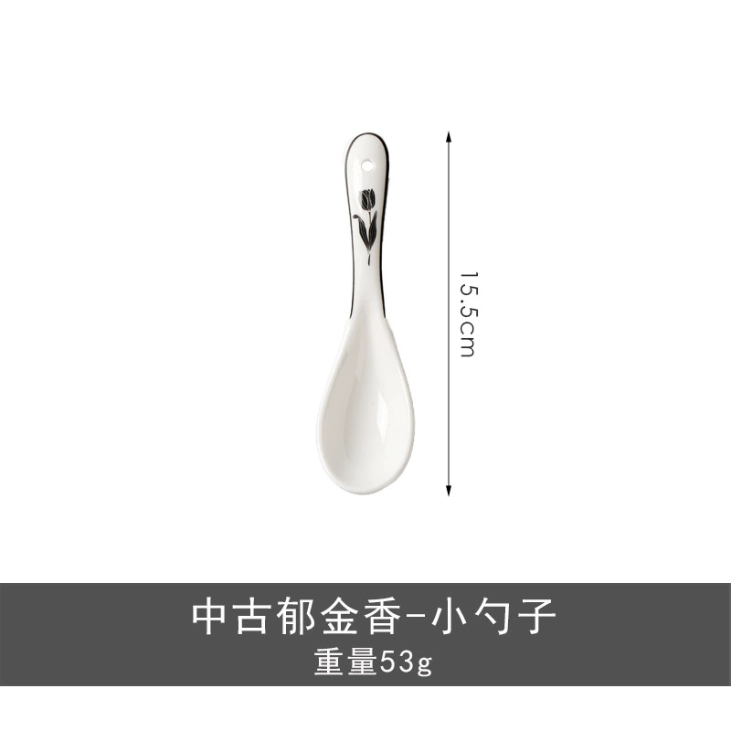 طقم أدوات مائدة سيراميك بأسلوب فرنسي tableware view 8